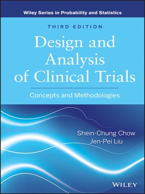 cover image of Design and Analysis of Clinical Trials